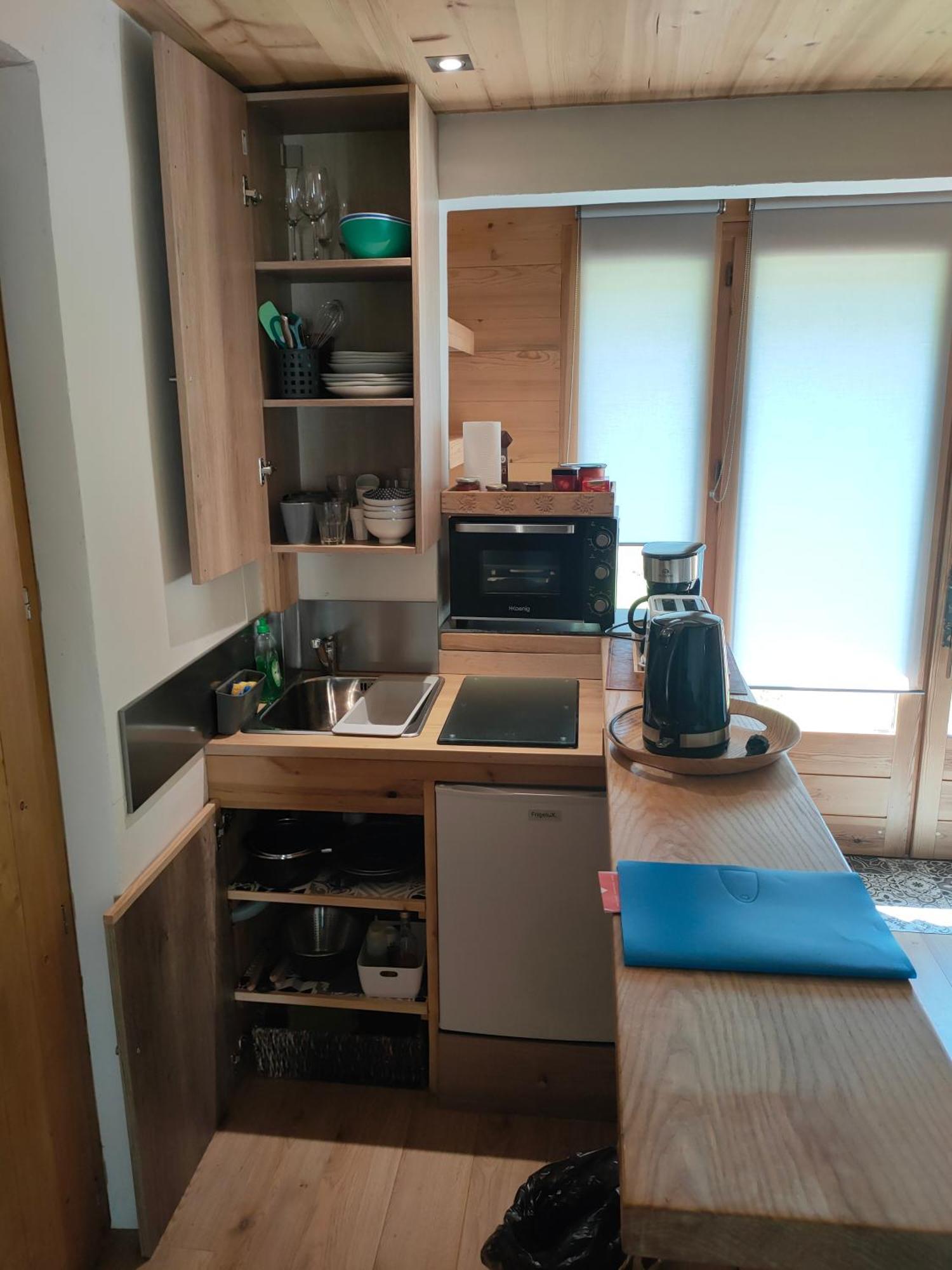Beau Studio Dans La Vallee De Chamonix Les Trabets Ngoại thất bức ảnh